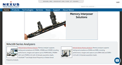 Desktop Screenshot of nexustechnology.com